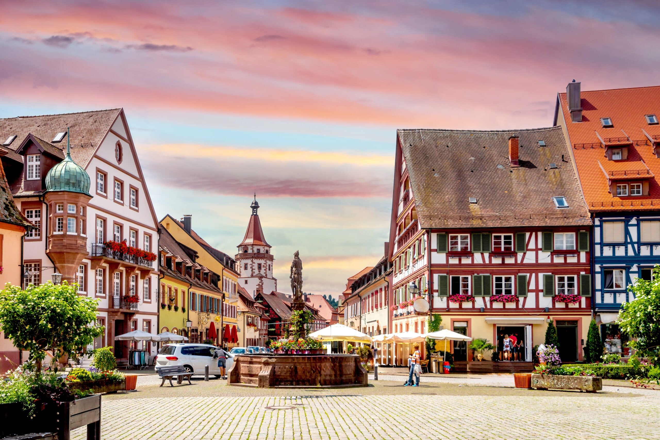 Old,City,Of,Gengenbach,,Black,Forest,,Germany